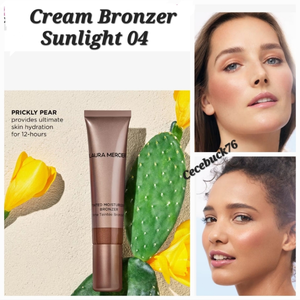 🌺Laura Mercier Sunlight Cream Bronzer Tinted Moisturizer Cream Bronzer 04